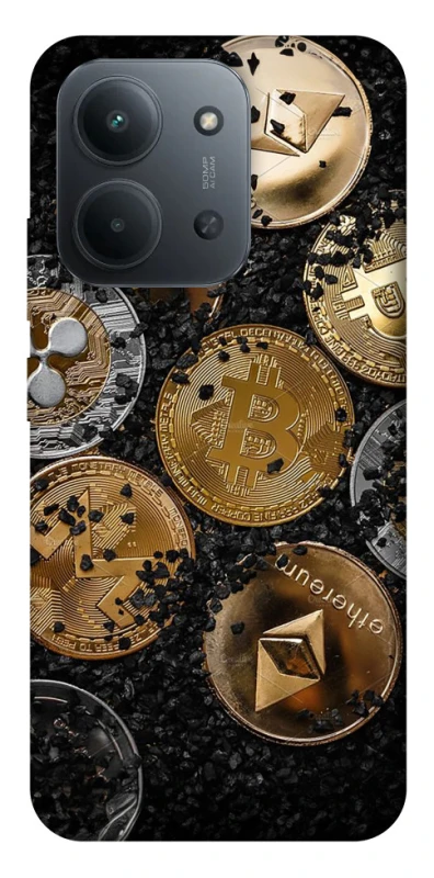Чохол на Xiaomi Redmi 15C (EU) Many coins v2 фото 1 з 1