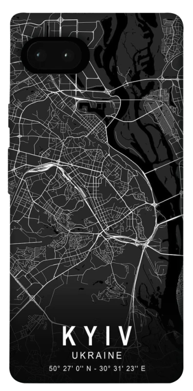 Чехол на Google Pixel 7a Kyiv map фото 1 из 1