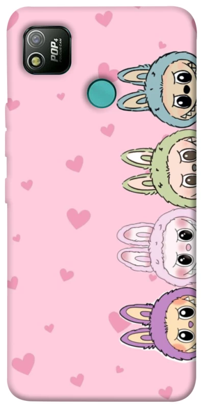 Чохол на TECNO POP 4 All Labubu 4 фото 1 з 1