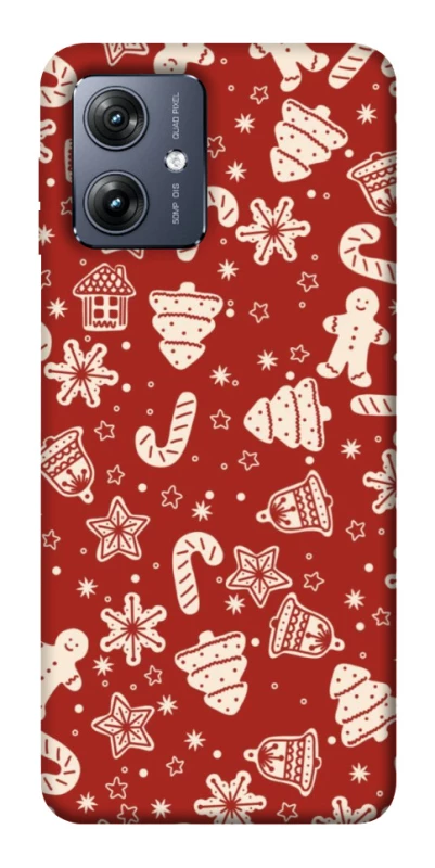 Чохол на Motorola Moto G54 Новорічний v3 фото 1 з 1