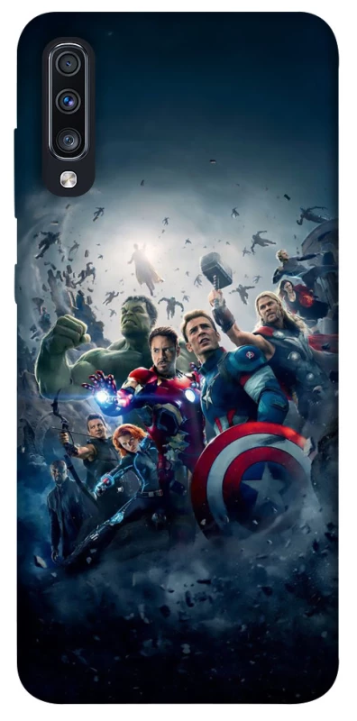 Чохол на Samsung Galaxy A70 (A705F) Marvel heroes фото 1 з 1