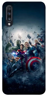 Чехол на Samsung Galaxy A70 (A705F) Marvel heroes фото 1 из 1