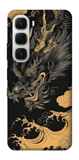 Чохол на Infinix Hot 60i gold dragon фото 1 з 1