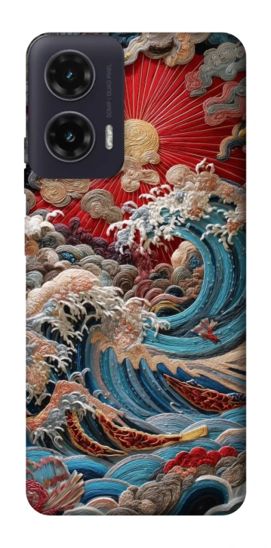 Чохол на Motorola Moto G35 Japa wave ver.2 фото 1 з 1