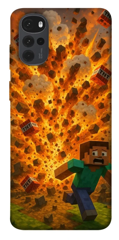 Чохол на Motorola Moto G22 Minecraft v7 фото 1 з 1