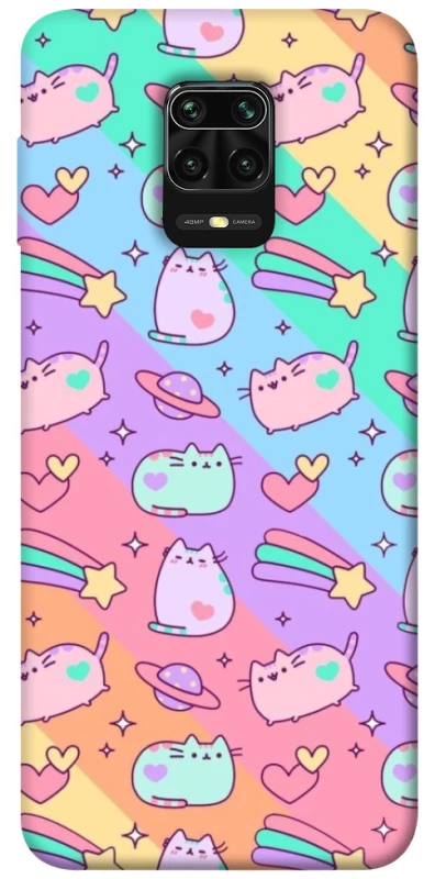 Чехол на Xiaomi Redmi Note 9s / Note 9 Pro / Note 9 Pro Max Cat Cute фото 1 из 1