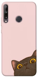 Чохол на Huawei P40 Lite E Peeping cat фото 1 з 1