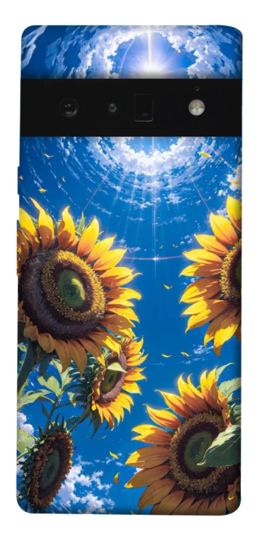 Чехол на Google Pixel 6 Pro Sunflowers фото 1 из 1