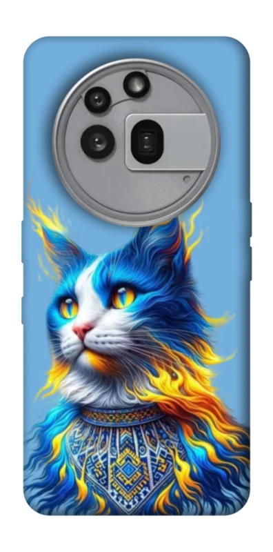 Чохол на Nothing Phone (3a) Pro Кіт патріот фото 1 з 1