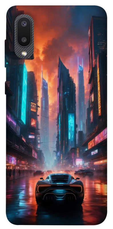 Чехол на Samsung Galaxy A02 Cyber city фото 1 из 1