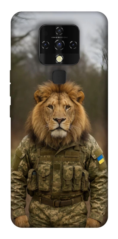 Чохол на TECNO Camon 16 SE Лев захисник фото 1 з 1