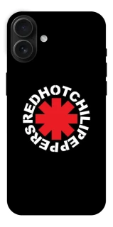 Чехол на Apple iPhone 16 Plus Red Hot Chili Peppers logo фото 1 Чехол на Apple iPhone 16 Plus Red Hot Chili Peppers logo фото 1 из 1
