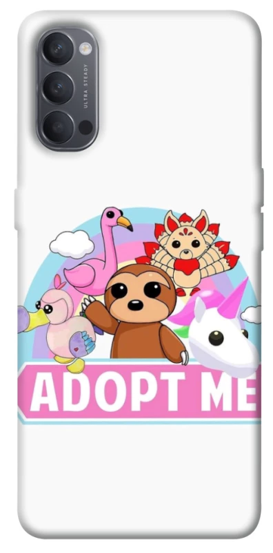 Чохол на Oppo Reno 4 Adopt Me Pets Logo фото 1 з 1