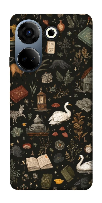 Чехол на TECNO Camon 20 Pro (CK7n) Fantasy Books фото 1 из 1