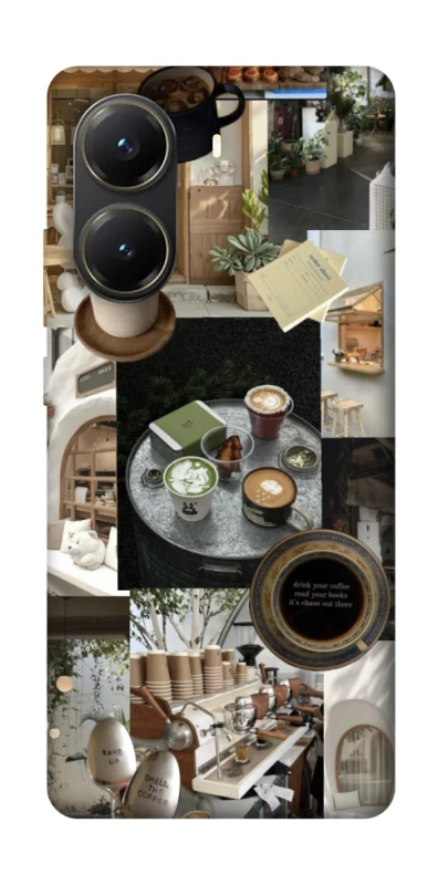 Чохол на Xiaomi Poco X6 Pro Coffee collage ver.4 фото 1 з 1