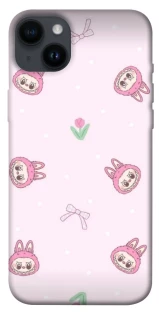 Чохол на Apple iPhone 14 Plus (6.7") Labubu Flower фото 1 з 1