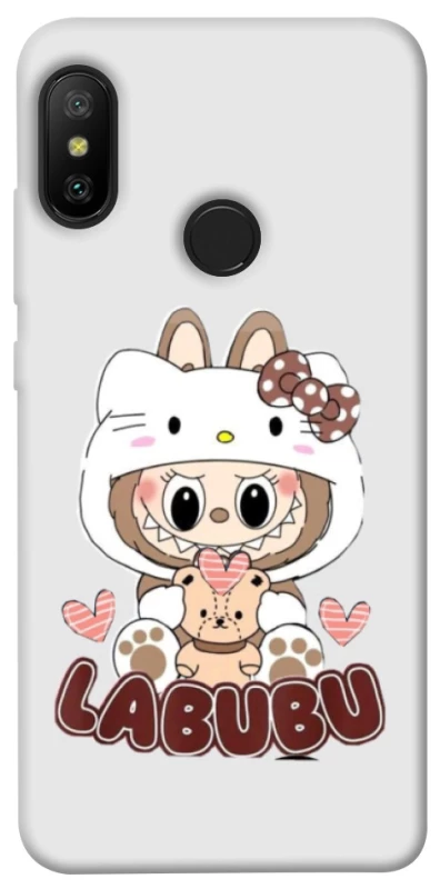Чохол на Xiaomi Mi A2 Lite / Xiaomi Redmi 6 Pro Hello Kitty Labubu фото 1 з 1