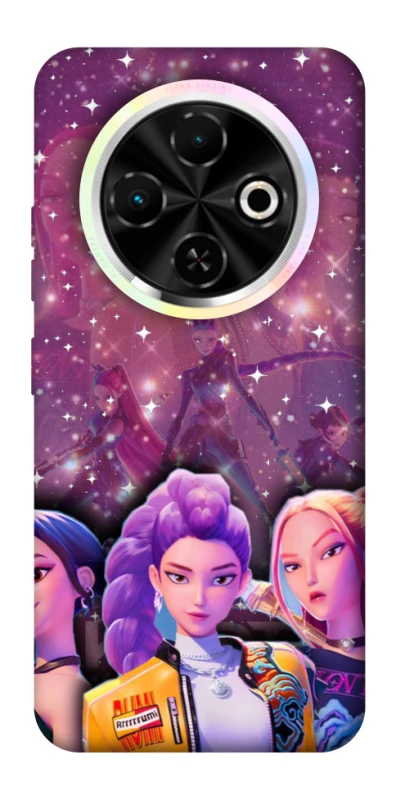 Чохол на TECNO Spark 30C k-pop demon hunters v6 фото 1 з 1