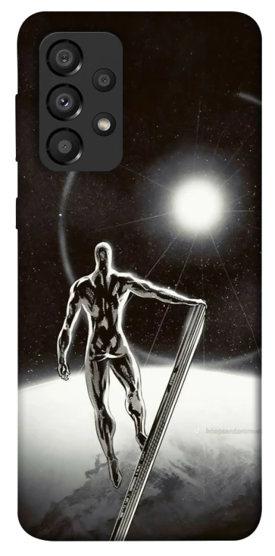 Чохол на Samsung Galaxy A33 5G Срібний серфер фото 1 з 1