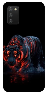 Чохол на Samsung Galaxy A03s fire tiger фото 1 з 1