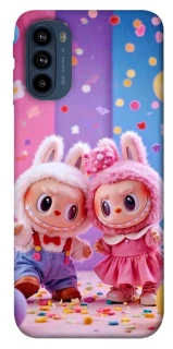Чехол на Motorola Moto G41 Labubu twins ver.3 фото 1 из 1
