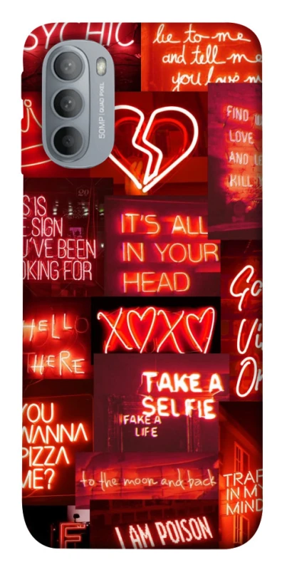 Чохол на Motorola Moto G31 Love collage ver.7 фото 1 з 1