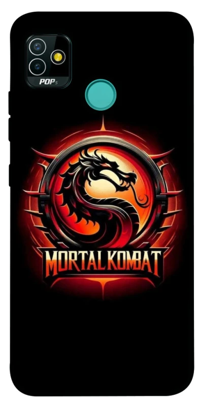 Чехол на TECNO POP 5 Mortal Kombat Dragon фото 1 из 1
