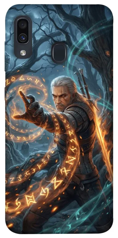 Чехол на Samsung Galaxy A20 / A30 Witcher V1 фото 1 из 1