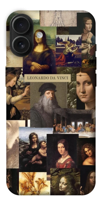 Чехол на Apple iPhone 16 Plus Leonardo da Vinci фото 1 из 1