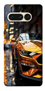 Чохол на Google Pixel 7 Pro Golden sports car фото 1 з 1
