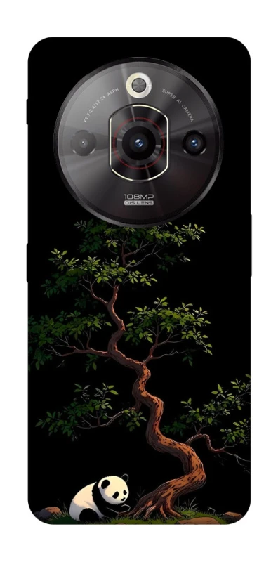 Чохол на ZTE Nubia Focus Pro Panda and tree фото 1 з 1