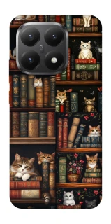 Чохол на Xiaomi 15T Cats & Books фото 1 з 1