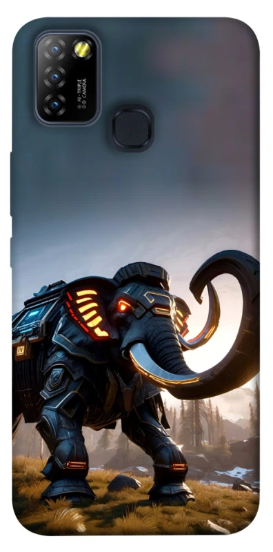Чохол на Infinix Hot 10 Lite Cyber ​​elephant фото 1 з 1