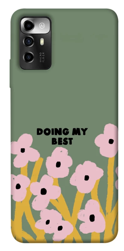 Чехол на ZTE Blade A72 Doing my best фото 1 из 1