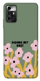 Чехол на ZTE Blade A72 Doing my best фото 1 из 1