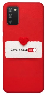 Чохол на Samsung Galaxy A02s Love Mode ON фото 1 з 1