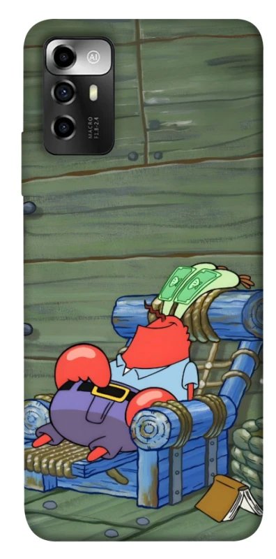 Чохол на ZTE Blade A72 Mr.Krabs фото 1 з 1