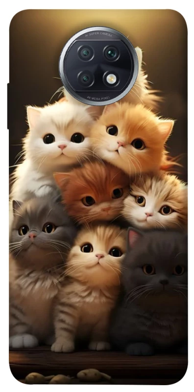 Чохол на Xiaomi Redmi Note 9 5G / Note 9T Чохол Kittie Love v2 фото 1 з 1
