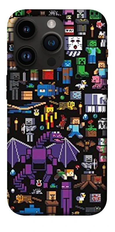 Чохол на Apple iPhone 14 Pro (6.1") Minecraft v5 фото 1 з 1