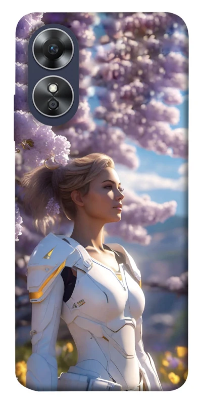 Чохол на Oppo A17 Cyber space girl ver.1 фото 1 з 1