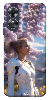Чехол на Oppo A17 Cyber space girl ver.1 фото 1 из 1