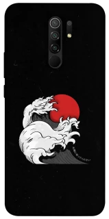Чехол на Xiaomi Redmi 9 Волны Японии v2 фото 1 из 1