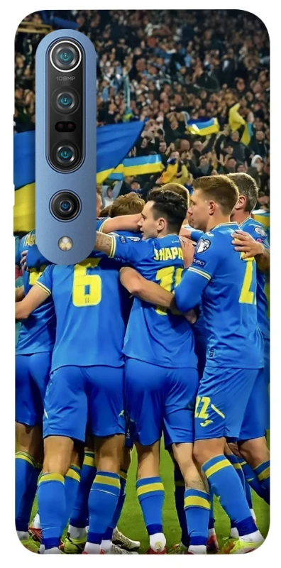 Чехол на Xiaomi Mi 10 / Mi 10 Pro Сборная Украины v3 фото 1 из 1