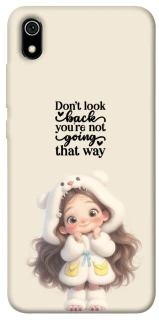 Чехол на Xiaomi Redmi 7A Don't look back фото 1 из 1