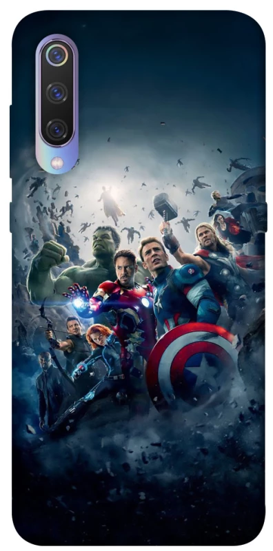 Чехол на Xiaomi Mi 9 Marvel heroes фото 1 из 1