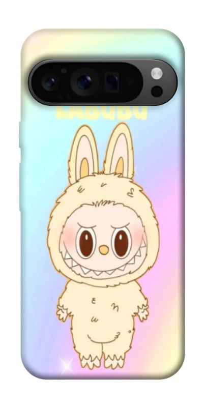 Чохол на Google Pixel 9 Pro Fluffy Rainbow Labubu фото 1 з 1