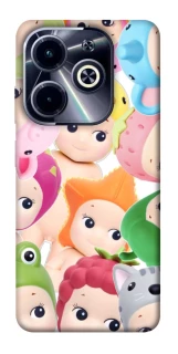 Чехол на Infinix Hot 40i Fruit-Zoo Kaleidoscope фото 1 из 1