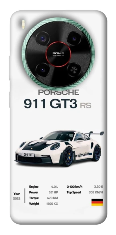 Чехол на ZTE Nubia V70 Max Porsche 911 GT3 фото 1 из 1