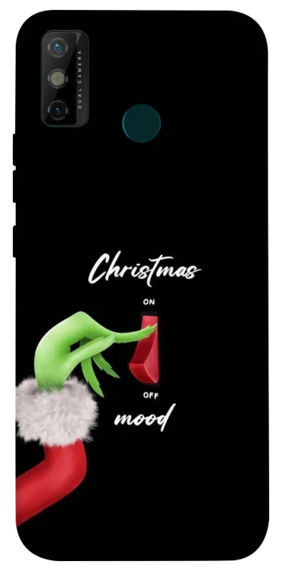 Чохол на TECNO Spark 6 Go Grinch mood фото 1 з 1