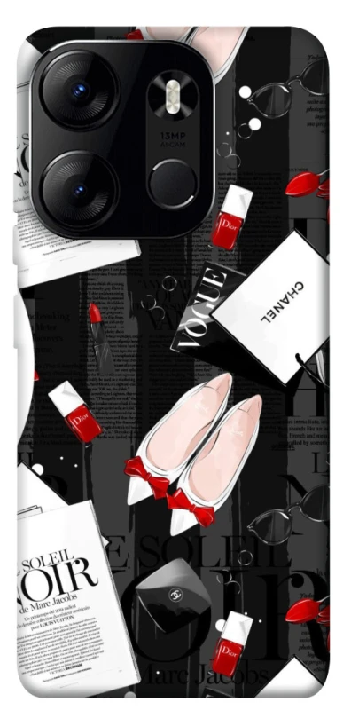 Чехол на Tecno Spark Go 2023 Fashion collage ver.4 фото 1 из 1